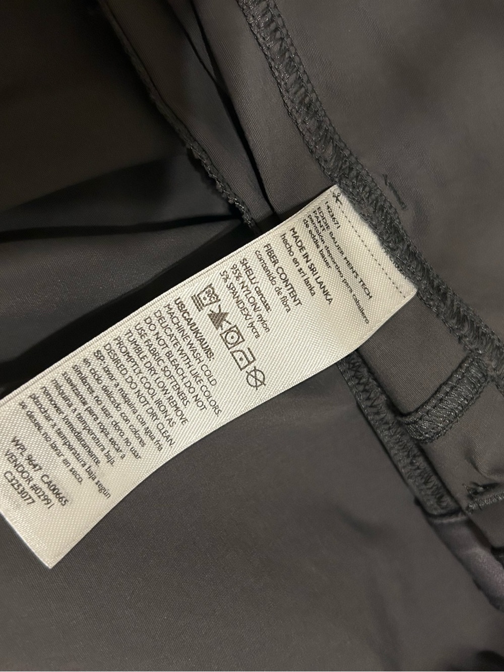 Men's Eddie Bauer Tech Pants Stretch Lightweight Moisture Wicking Comfort Grey - Picture 14 of 14